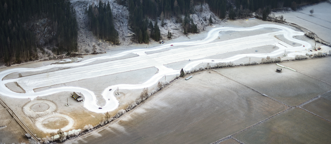 Fahrstrecke PKW Wintertraining